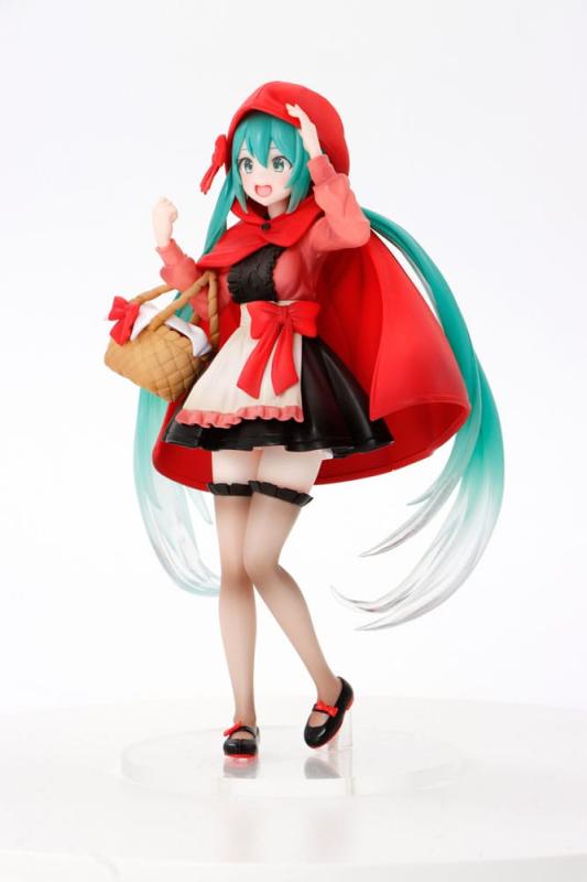 Hatsune Miku Wonderland PVC Statue Little Red Riding Hood 18 cm 1