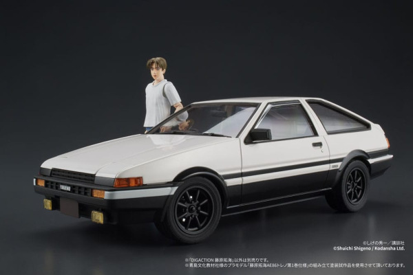 Initial D Digaction Action Figure Takumi Fujiwara 7 cm 10