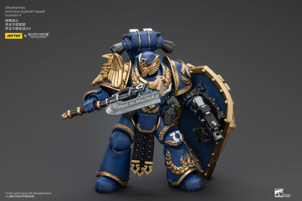 Warhammer The Horus Heresy Action Figure 1/18 Ultramarines Invictarus Suzerain Squad Suzerain 4 12 c 3