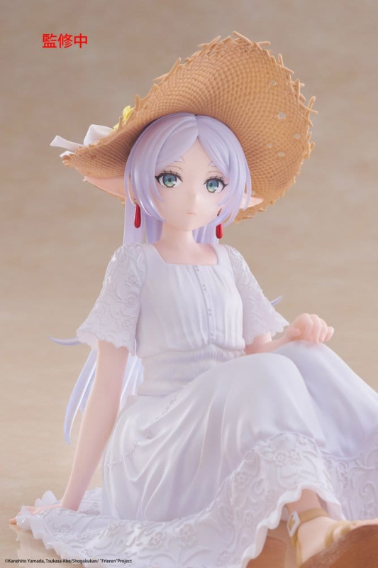 Frieren: Beyond Journey's End PVC Statue Desktop Cute Figure Frieren Summer Dress Ver. 13 cm 7