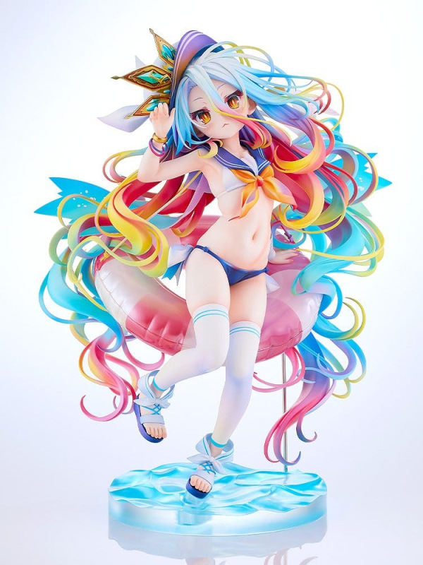 No Game No Life Statue 1/7 Shiro: Sailor-Style Swimsuit Ver. 24 cm 6