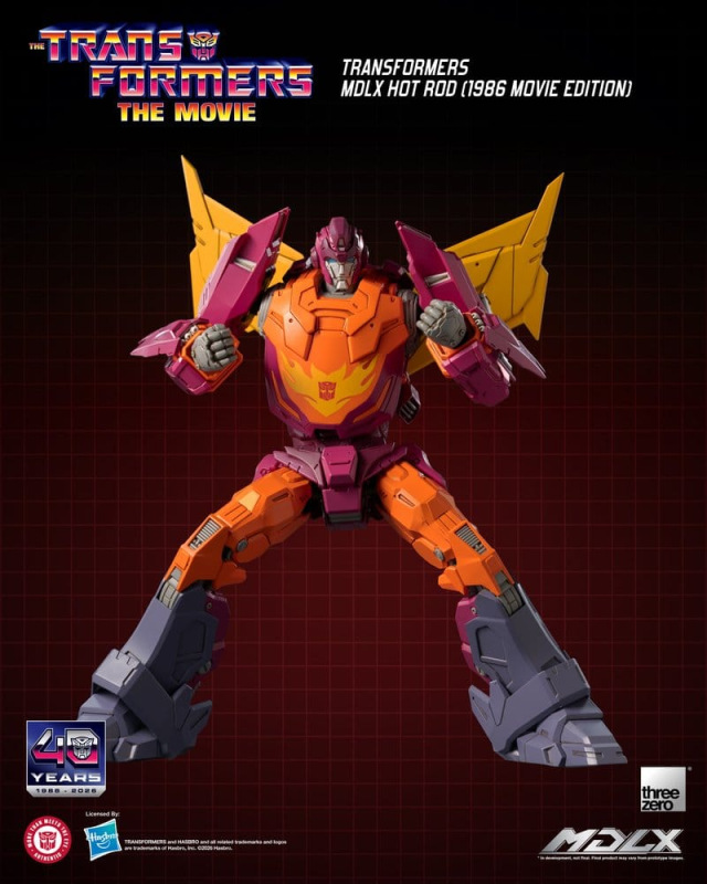 Transformers MDLX Action Figure Hot Rod (1986 Movie Edition) 18 cm 8