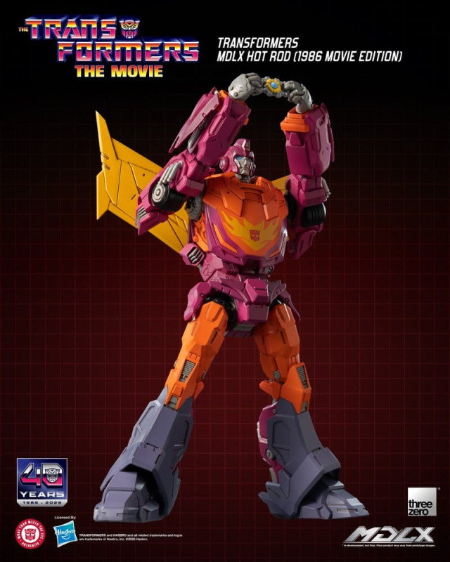 Transformers MDLX Action Figure Hot Rod (1986 Movie Edition) 18 cm 6