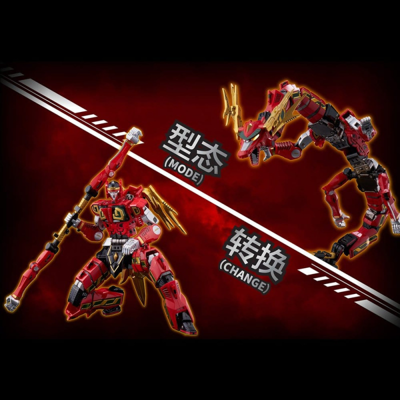 Power Rangers Go! Kuro Kara Combine Action Figure Thunder Megazord 28 cm 14