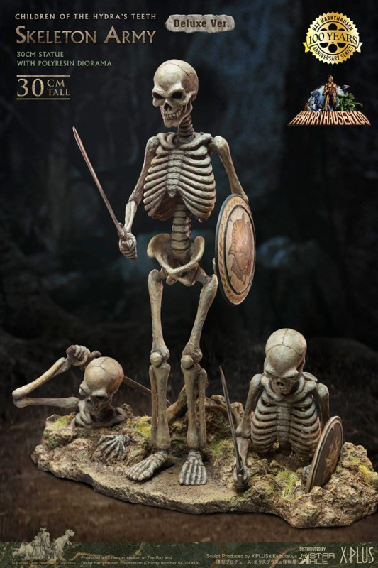 Jason and the Argonauts Gigantic Soft Vinyl Statue Ray Harryhausens Skeleton Army (Children of the H