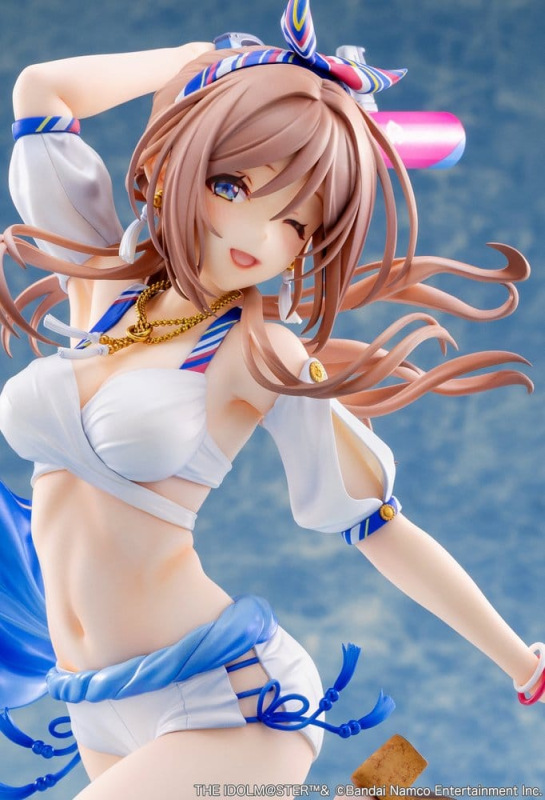 The Idolmaster Gakuen PVC Figure 1/7 Himesaki Rinami Kimi to Semi Blue Ver. 27 cm 10