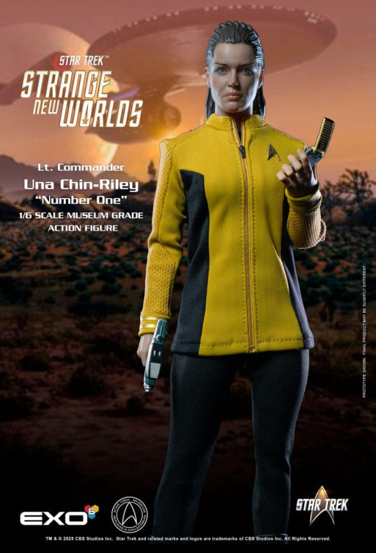 Star Trek: Strange New Worlds Action Figure 1/6 Lt. Com Una Chin-Riley 30 cm 4
