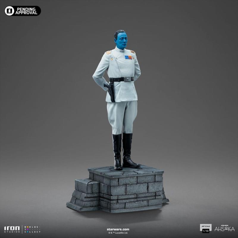 Star Wars Ahsoka Art Scale Statue 1/10 Grand Admiral Thrawn 25 cm