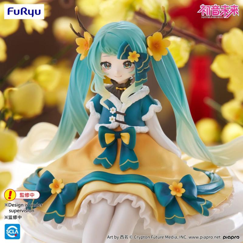 Hatsune Miku Noodle Stopper PVC Statue Hatsune Miku 2025 Chinese New Year Ver. 14 cm 5