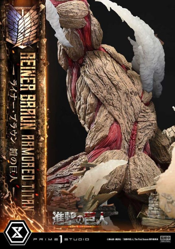 Attack on Titan (TV animation) Ultimate Diorama Masterline Statue Reiner Braun Armored Titan 75 cm 13