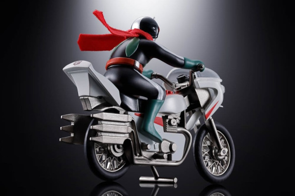 Kamen Rider Chogokin Diecast Action Figure Cyclone (Masked Rider 2) 9 cm 4