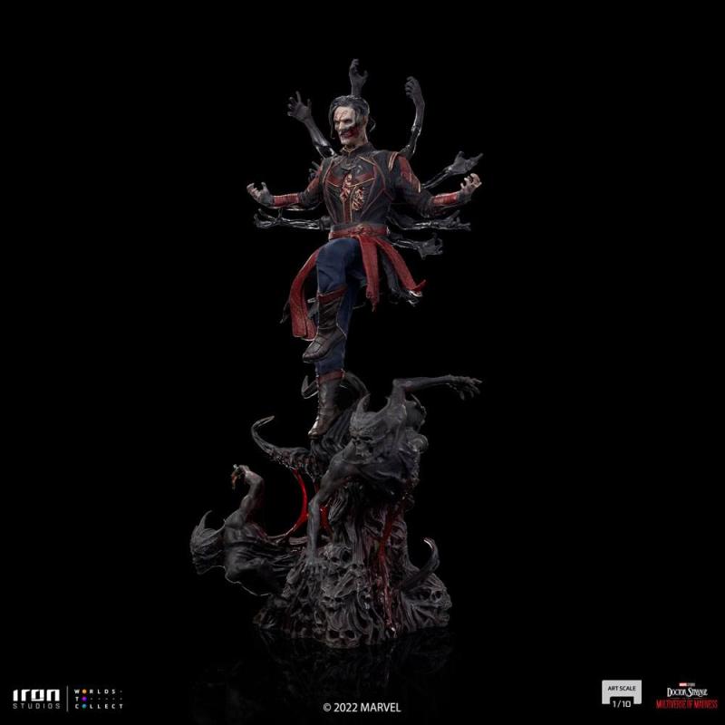 Doctor Strange in the Multiverse of Madness Art Scale Statue 1/10 Dead Defender Strange 31 cm