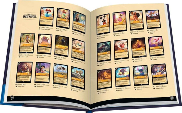 Disney Lorcana TCG Book The Official Collector's Guide: Sets 1-4 *German Version* 4
