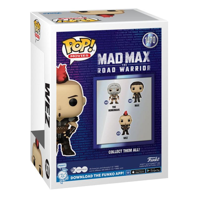 Mad Max: The Road Warrior POP! Movies Vinyl Figure Wez 9 cm