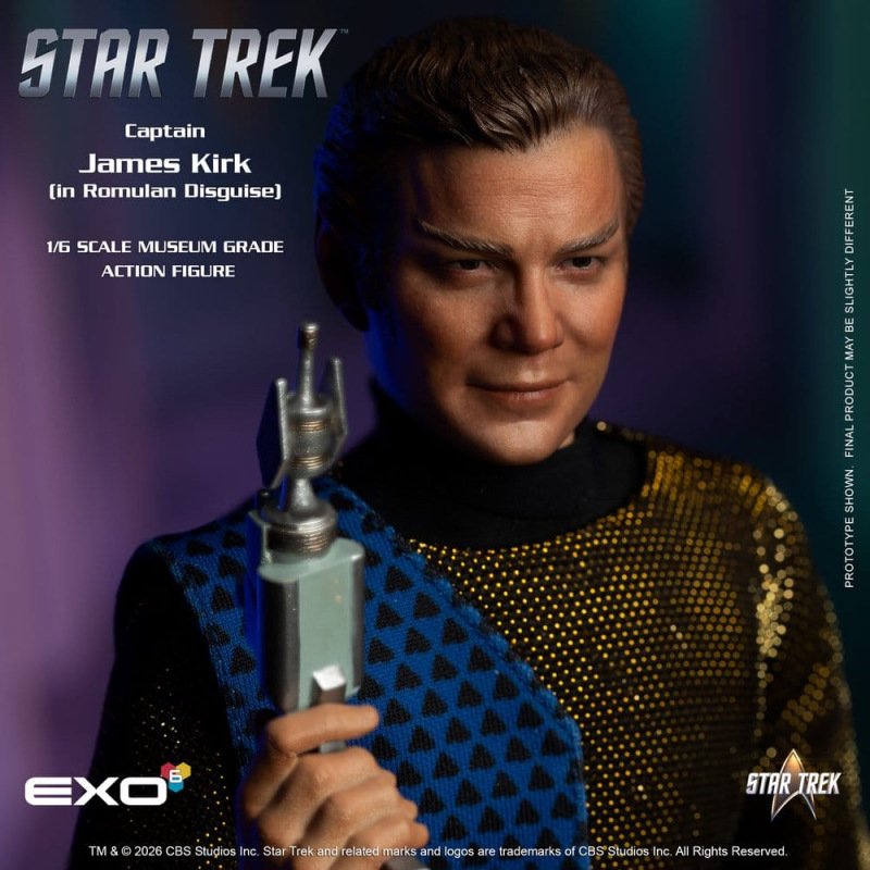 Star Trek: The Original Series Action Figure 1/6 Captain James T. Kirk (Romulan Disguise) 29 cm 8