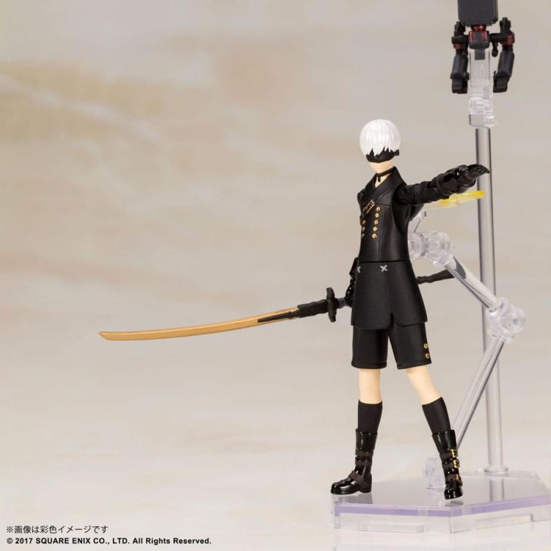 NieR Automata Action Figures Plastic Model Kit 2B & 9S 7 cm