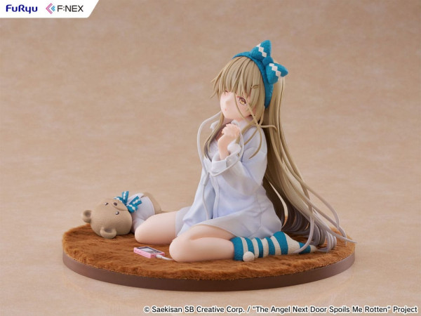 The Angel Next Door Spoils Me Rotten F:Nex PVC Statue 1/7 Mahiru Shiina Relax Ver. 14 cm 6