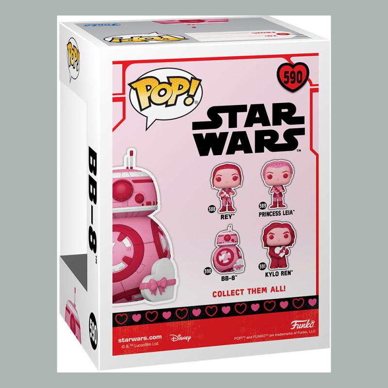 Star Wars Valentines POP! Star Wars Vinyl Figure BB-8 9 cm