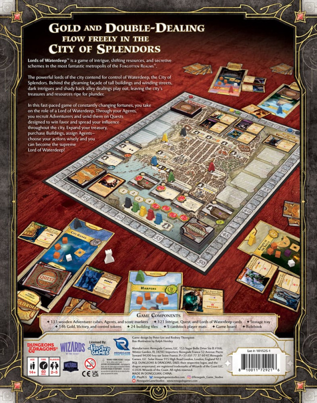 Dungeons & Dragons board game Lords of Waterdeep *English Version* 1
