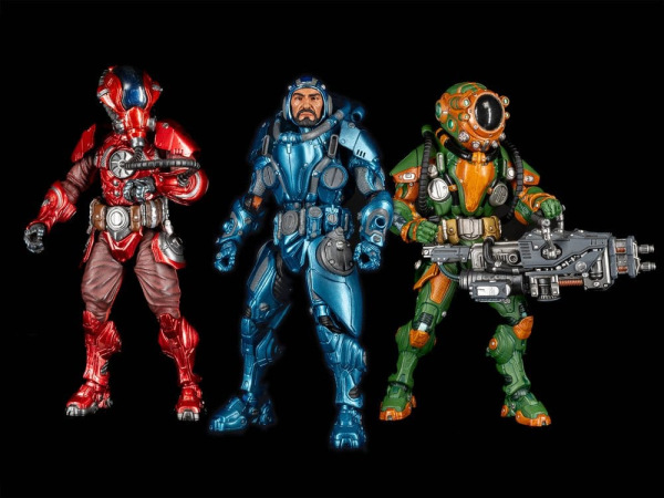 Cosmic Character Pack Action Figure Accessory T.U.5.C.C. Soldiers Upgrade Set 1
