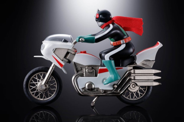 Kamen Rider Chogokin Diecast Action Figure Cyclone (Masked Rider 2) 9 cm 1