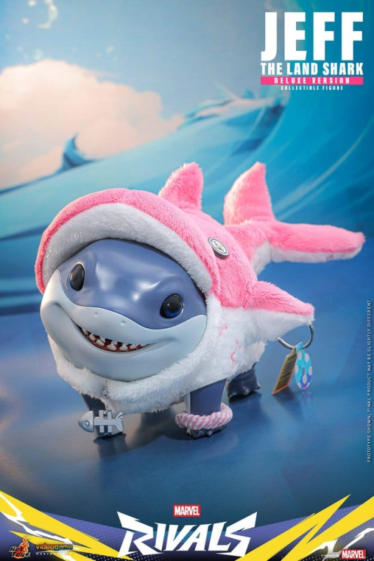 Marvel Rivals Videogame Masterpiece Series Action Figure Jeff the Land Shark (Deluxe Version) 11 cm 6