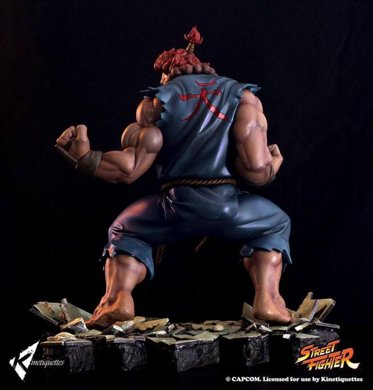 Street Fighter: Akuma EX Alpha 45 cm Diorama - Kinetiquettes