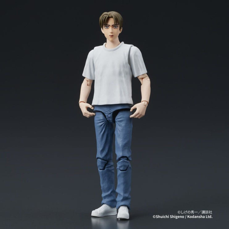 Initial D Digaction Action Figure Takumi Fujiwara 7 cm 1