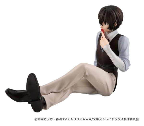 Bungo Stray Dogs G.E.M. Series PVC Figure Dazai san Palm Size 3