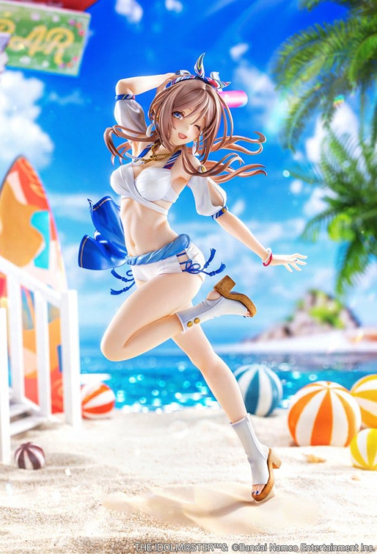 The Idolmaster Gakuen PVC Figure 1/7 Himesaki Rinami Kimi to Semi Blue Ver. 27 cm 1