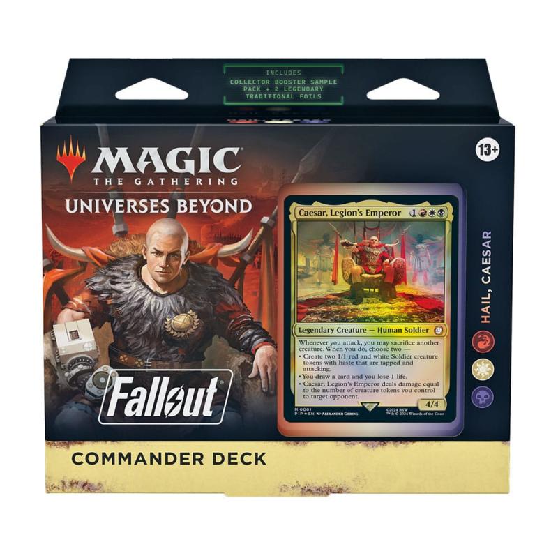 Magic the Gathering Universes Beyond: Fallout Commander Decks Display (4) english