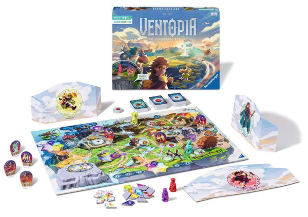 Ventopia - Die fliegende Insel Electronic Board Game *German Version* 1