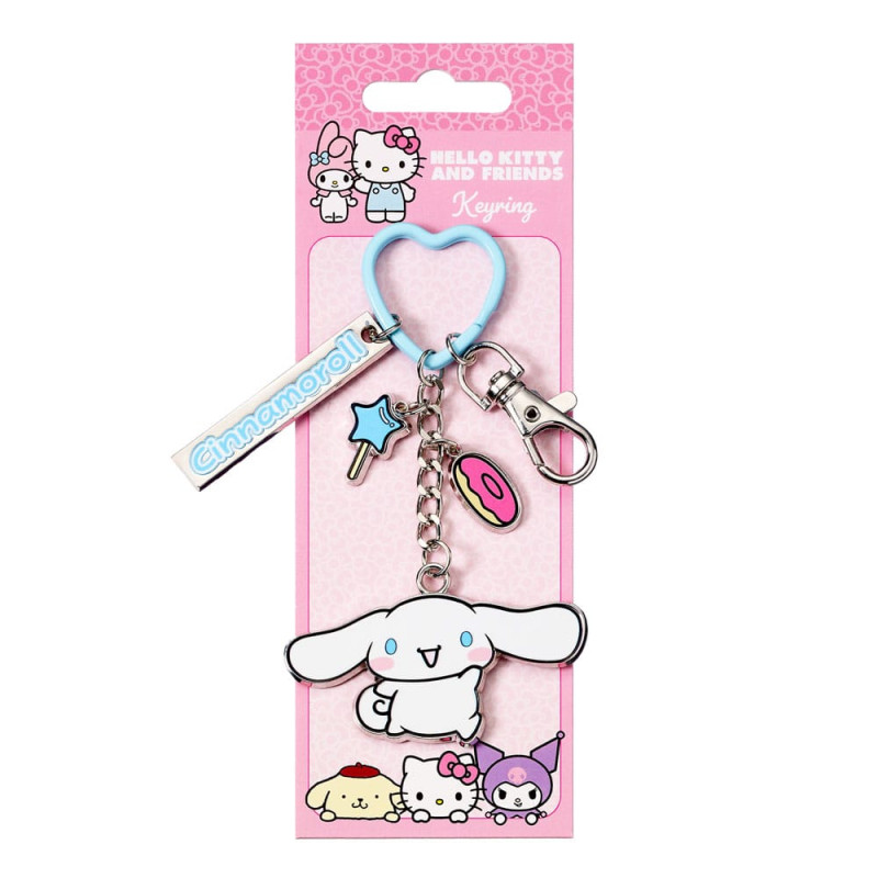 Hello Kitty Key Chain with Cinnamoroll Charms 15 cm 1