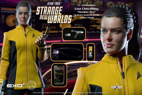 Star Trek: Strange New Worlds Action Figure 1/6 Lt. Com Una Chin-Riley 30 cm 9