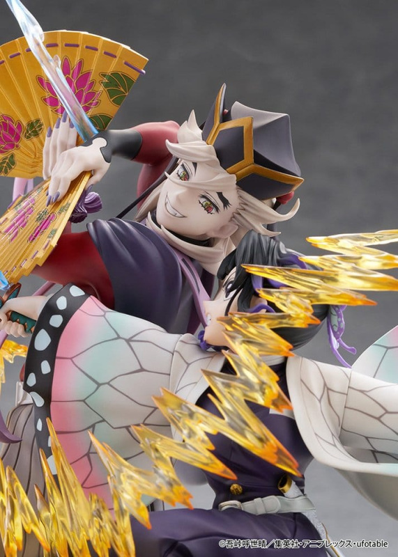 Demon Slayer: Kimetsu no Yaiba PVC Figures 2-Pack Shinobu Kocho & Doma 18 cm 9