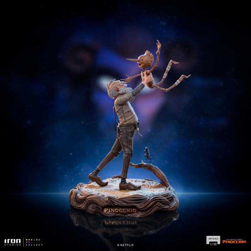 Pinocchio Art Scale Statue 1/10 Gepeto & Pinocchio 23 cm