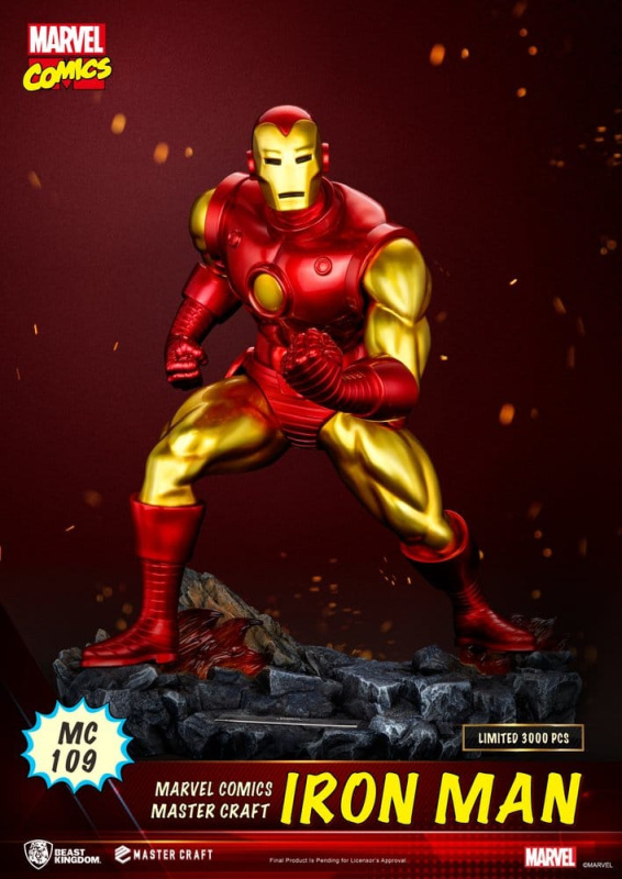 Marvel Comics Master Craft Statue Iron Man 29 cm