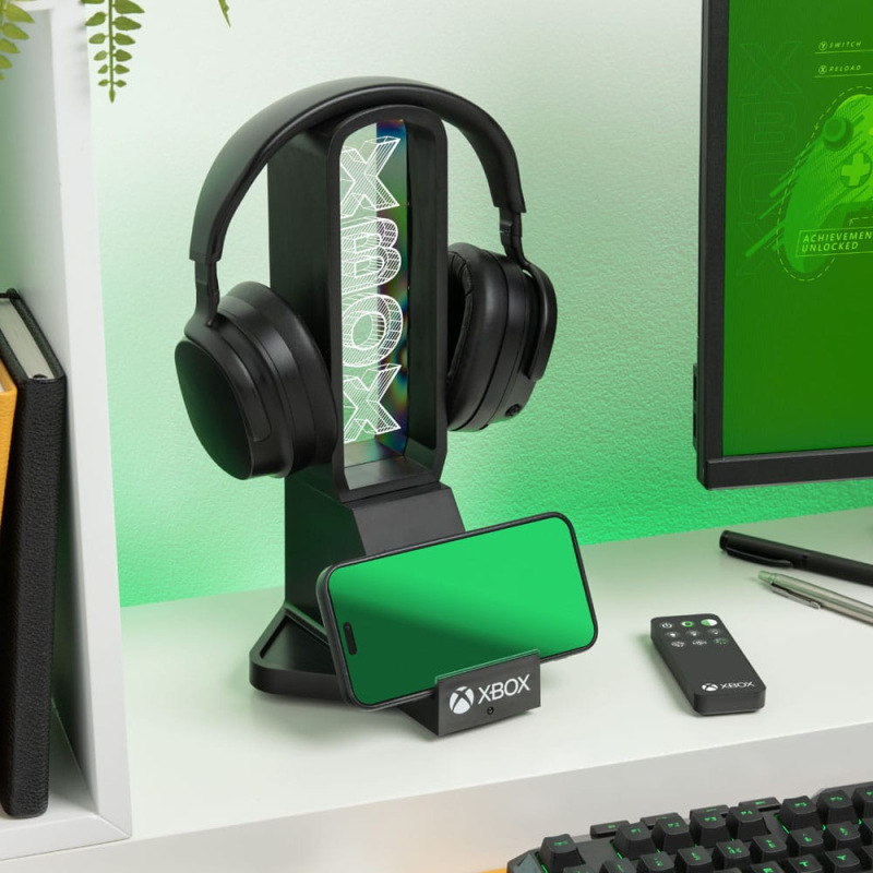 XBox Desk Headphone Stand with Light 30 cm 1