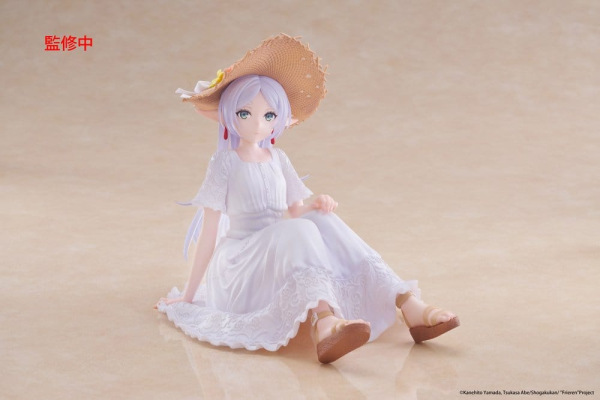 Frieren: Beyond Journey's End PVC Statue Desktop Cute Figure Frieren Summer Dress Ver. 13 cm