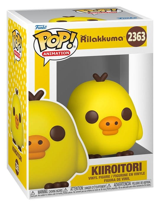 Rilakkuma POP! Animation Vinyl Figure Kiiroitori 9 cm 1