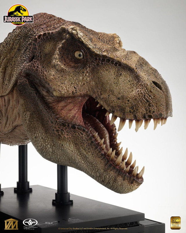 Jurassic Park 1/2 Statue T-Rex Head 105 cm 11