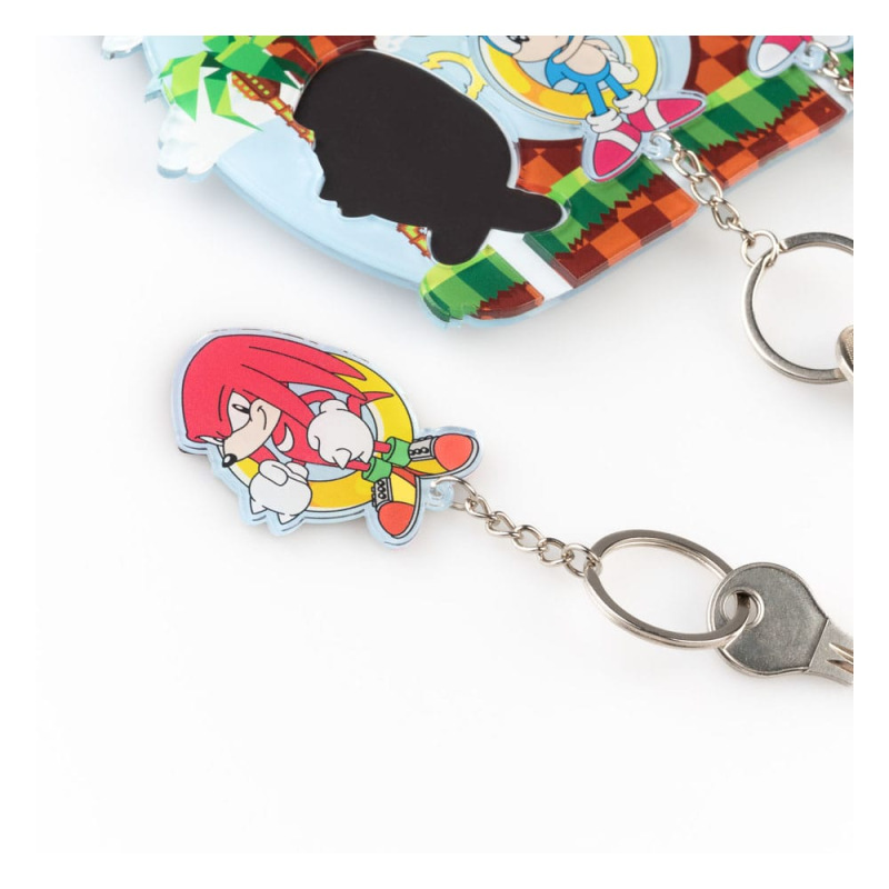 Sonic the Hedgehog Key rack incl. 3 key rings 4