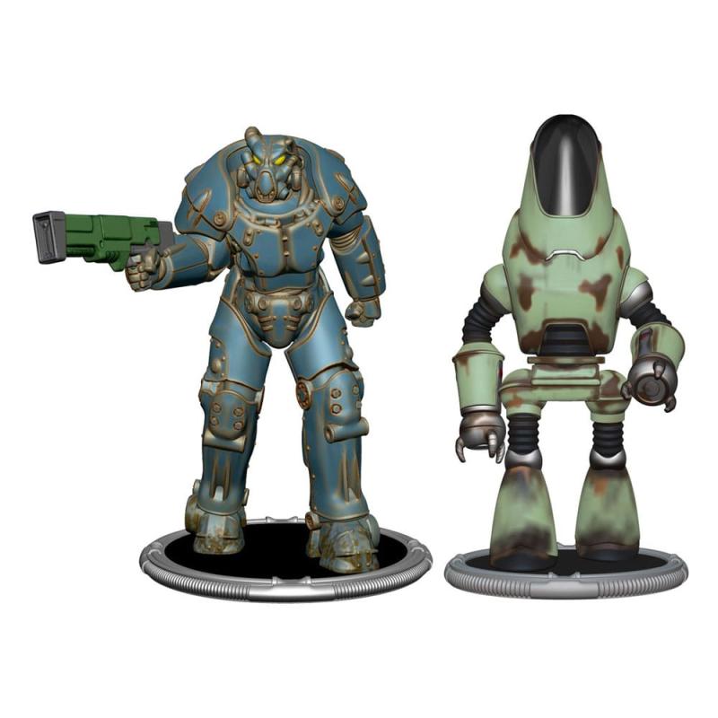 Fallout Mini Figures 2-Pack Set D X01 & Protectron 7 cm