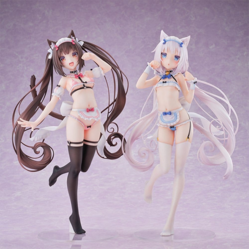 Nekopara PVC Figure 1/5.5 Chocola Micro Bikini Maid -STD Edition- 30 cm 11