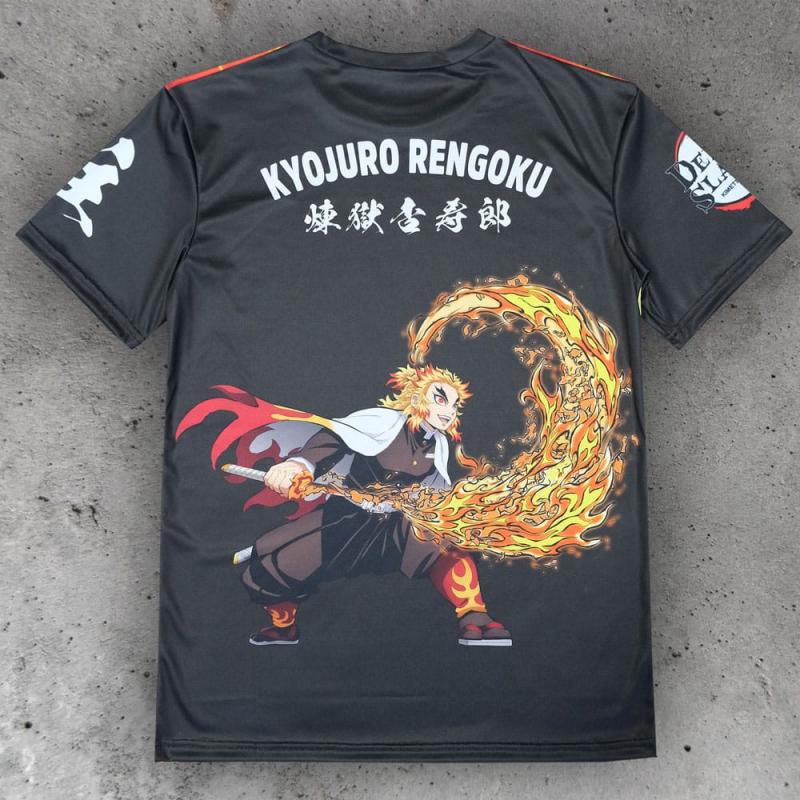 Demon Slayer: Kimetsu no Yaiba T-Shirt Kyojuro Rengoku Size M