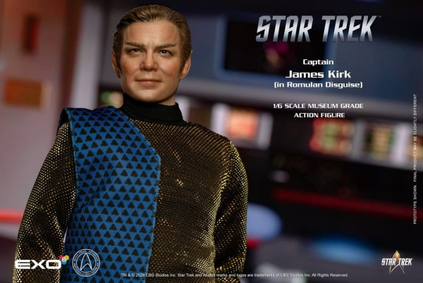 Star Trek: The Original Series Action Figure 1/6 Captain James T. Kirk (Romulan Disguise) 29 cm 6