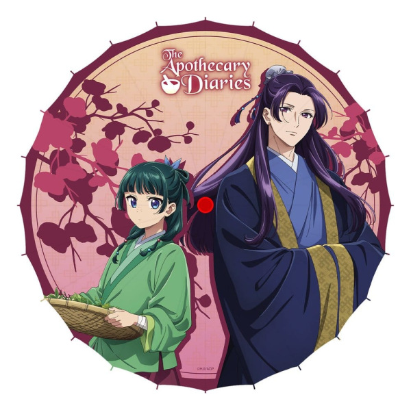 The Apothecary Diaries Japanese Paper Parasol Maomao & Jinshi 2