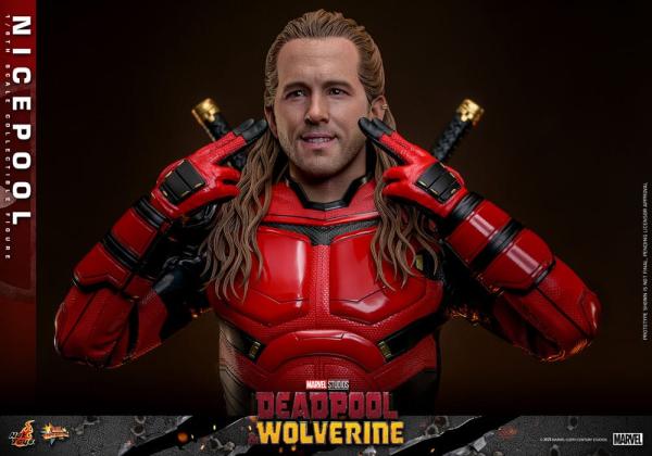 Deadpool & Wolverine Movie Masterpiece Action Figure 1/6 Nicepool 30 cm 12