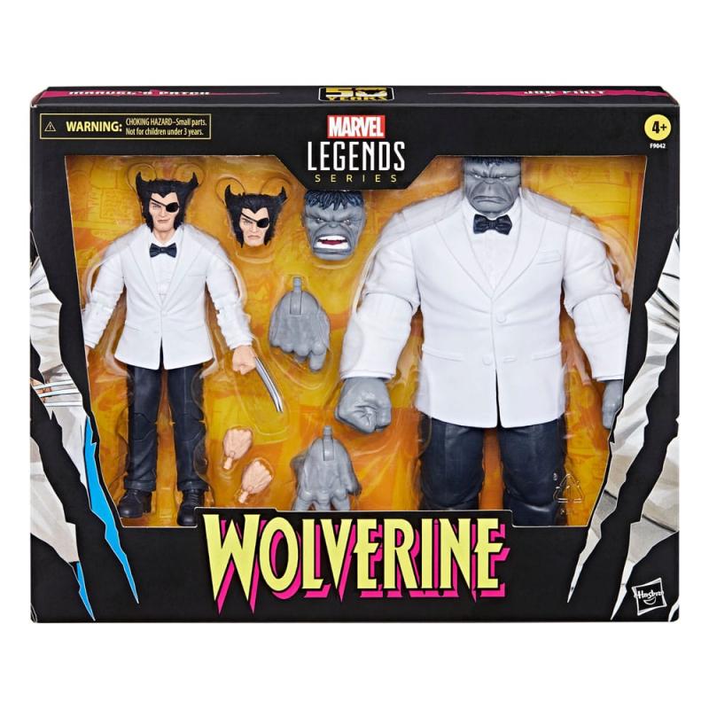 Wolverine 50th Anniversary Marvel Legends Action Figure 2-Pack Marvel's Patch & Joe Fixit 1