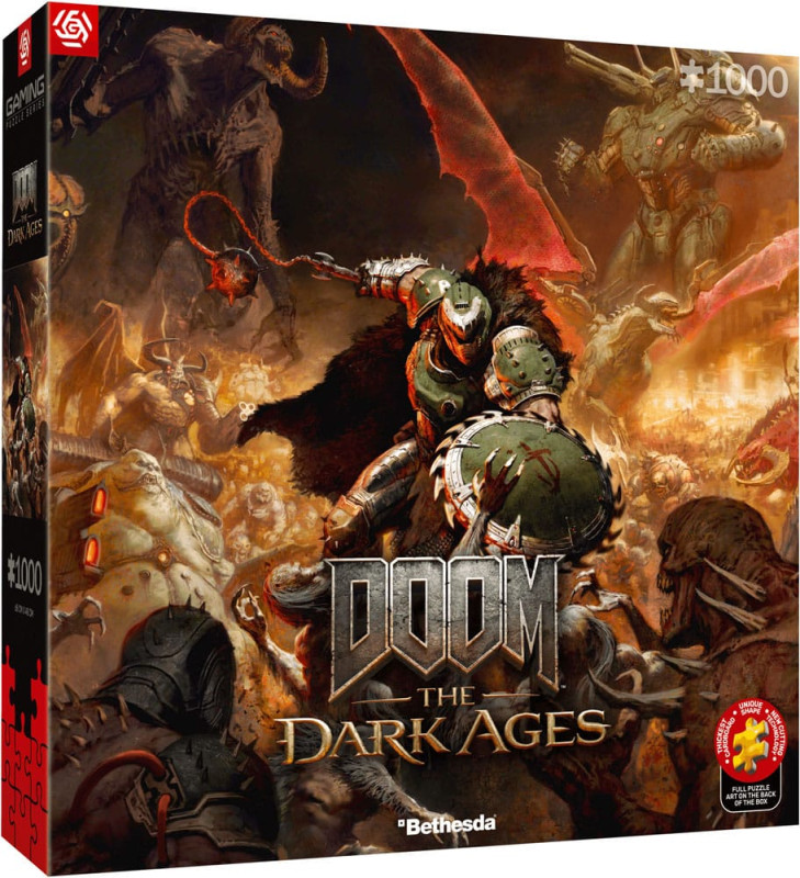 Doom The Dark Ages Puzzle Slayer's Rag (1000 pieces) 3